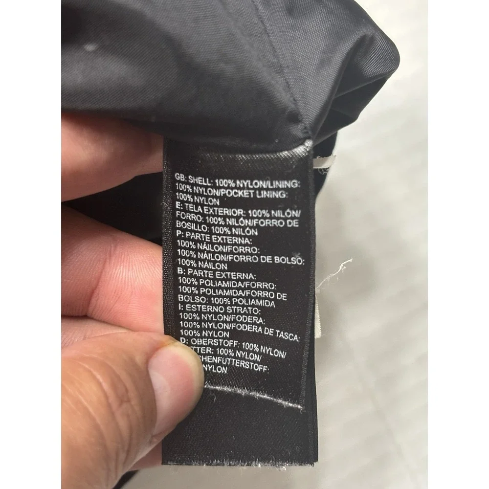 The North Face HyVent Rain Jacket‎ Black Waterproof Shell Men's Small